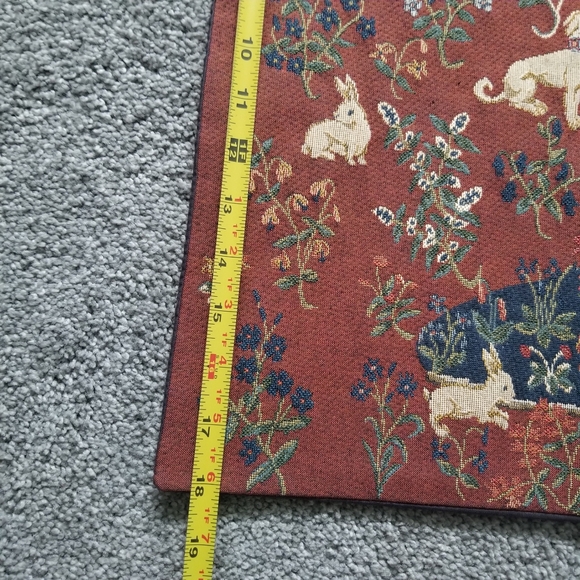 Flemish Tapestries Milani Made In Belgium Hand Finished With COA Wall Hanging - Picture 6 of 12